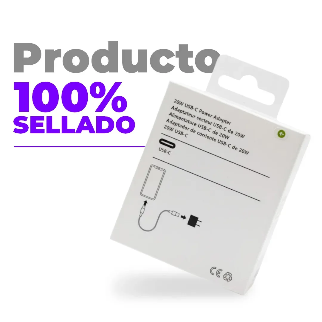 Cargador 20W 3